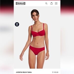 NWT. Wolford Juventas Beach Tanga Bikni Bottom. NEW